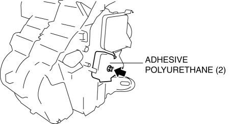 Mazda 2. EXPANSION VALVE REMOVAL