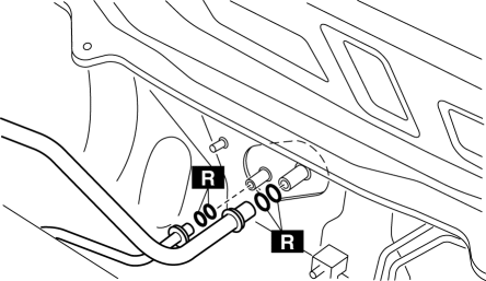 Mazda 2. EXPANSION VALVE INSTALLATION