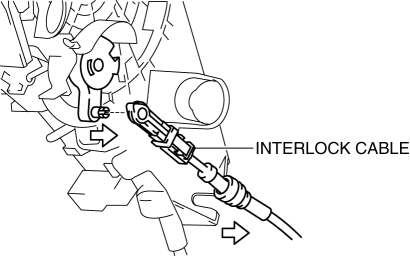 Mazda 2. AUTOMATIC TRANSAXLE SHIFT MECHANISM