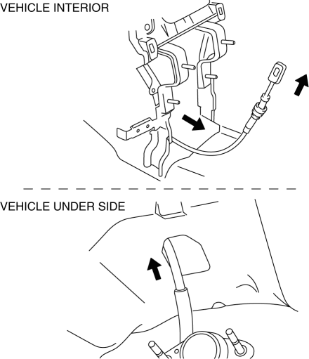 Mazda 2. AUTOMATIC TRANSAXLE SHIFT MECHANISM