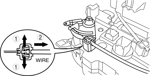 Mazda 2. CLIMATE CONTROL UNIT DISASSEMBLY/ASSEMBLY