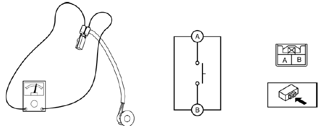 Mazda 2. LIFTGATE OPENER SWITCH INSPECTION