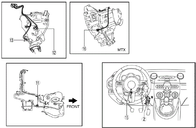 Mazda 2. CONTROL SYSTEM