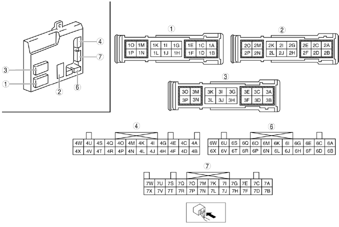 Mazda 2. BODY CONTROL MODULE (BCM) INSPECTION