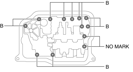 Mazda 2. CONTROL VALVE BODY REMOVAL/INSTALLATION