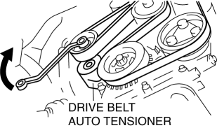 Mazda 2. DRIVE BELT