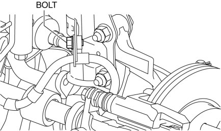 Mazda 2. FRONT ABS WHEEL-SPEED SENSOR REMOVAL/INSTALLATION