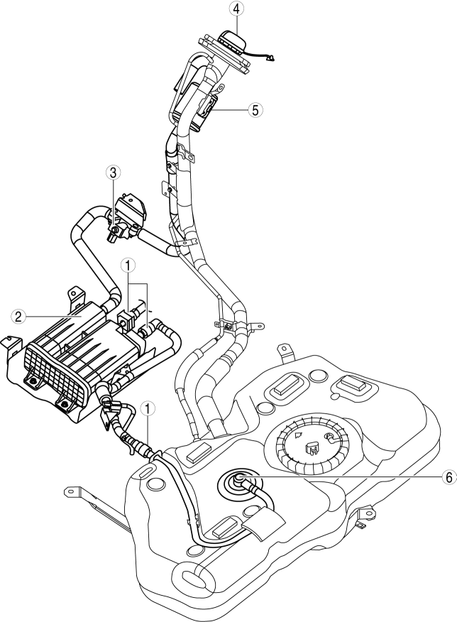 Mazda 2. EMISSION SYSTEM