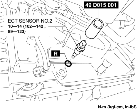 Mazda 2. ENGINE COOLANT TEMPERATURE (ECT) SENSOR 