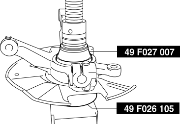 Mazda 2. WHEEL HUB, STEERING KNUCKLE DISASSEMBLY/ASSEMBLY