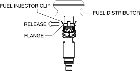 Mazda 2. FUEL INJECTOR REMOVAL/INSTALLATION