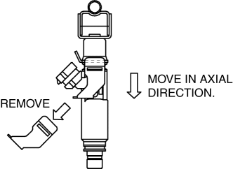 Mazda 2. FUEL INJECTOR REMOVAL/INSTALLATION