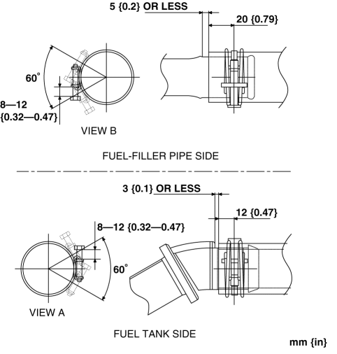 Mazda 2. FUEL TANK