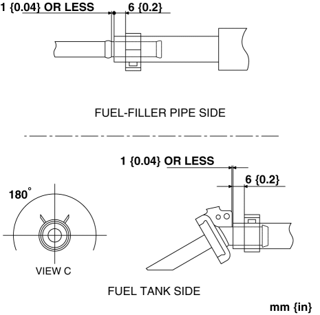 Mazda 2. FUEL TANK