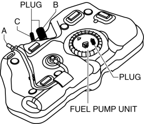 Mazda 2. FUEL TANK