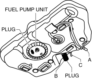 Mazda 2. FUEL TANK