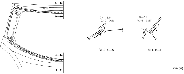 Mazda 2. REAR WINDOW GLASS INSTALLATION