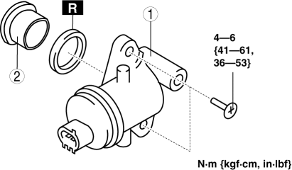 Mazda 2. VARIABLE TUMBLE SHUTTER VALVE ACTUATOR