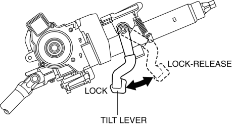 Mazda 2. STEERING SHAFT INSPECTION