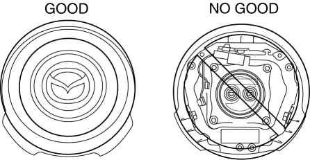 Mazda 2. AIR BAG SYSTEM SERVICE WARNINGS