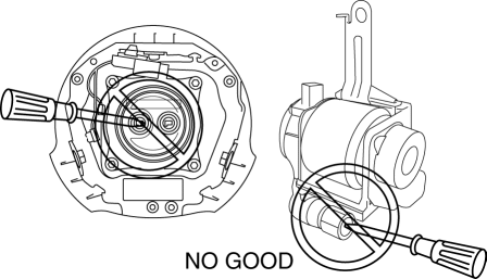 Mazda 2. AIR BAG SYSTEM SERVICE CAUTIONS