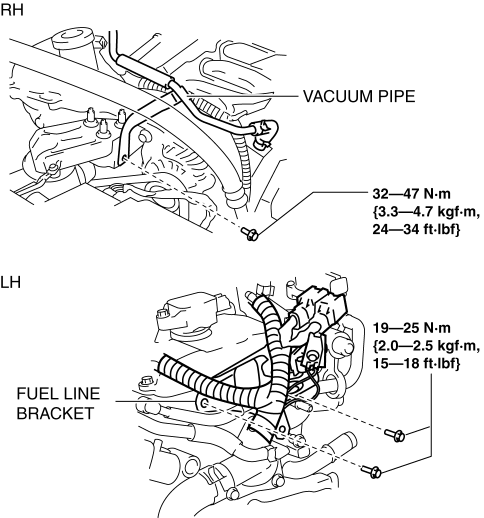 Mazda 2. MANUAL TRANSAXLE REMOVAL/INSTALLATION