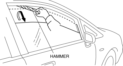 Mazda 2. POWER WINDOW SYSTEM PRELIMINARY INSPECTION