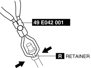 Mazda 2. QUICK RELEASE CONNECTOR (EMISSION SYSTEM) REMOVAL/INSTALLATION