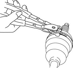 Mazda 2. DRIVE SHAFT (MTX) DISASSEMBLY/ASSEMBLY