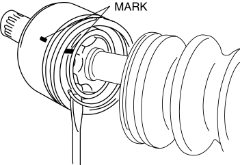 Mazda 2. DRIVE SHAFT (MTX) DISASSEMBLY/ASSEMBLY