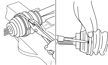 Mazda 2. DRIVE SHAFT (MTX) DISASSEMBLY/ASSEMBLY