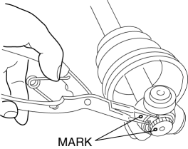 Mazda 2. DRIVE SHAFT (ATX) DISASSEMBLY/ASSEMBLY