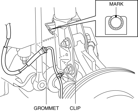 Mazda 2. JOINT SHAFT REMOVAL/INSTALLATION