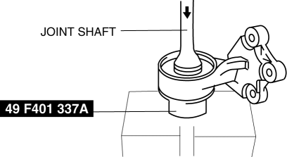 Mazda 2. JOINT SHAFT ASSEMBLY