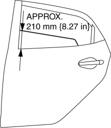 Mazda 2. REAR DOOR LATCH AND LOCK ACTUATOR REMOVAL/INSTALLATION