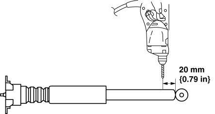 Mazda 2. REAR SHOCK ABSORBER DISPOSAL