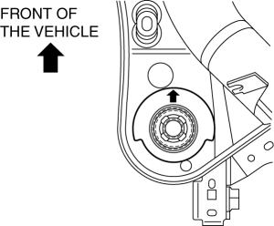 Mazda 2. REAR COIL SPRING REMOVAL/INSTALLATION