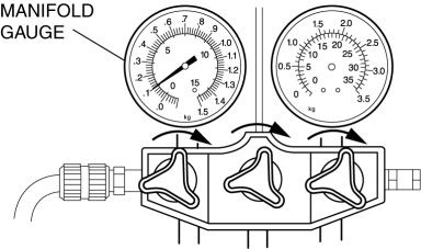 Mazda 2. REFRIGERANT CHARGING