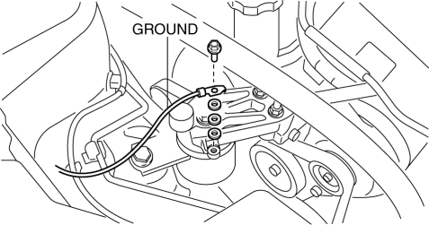 Mazda 2. REFRIGERANT LINE REMOVAL/INSTALLATION