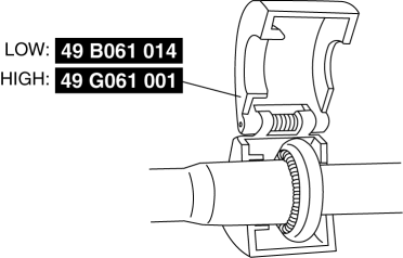 Mazda 2. REFRIGERANT LINE REMOVAL/INSTALLATION