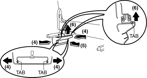 Mazda 2. FRONT SEAT REMOVAL/INSTALLATION