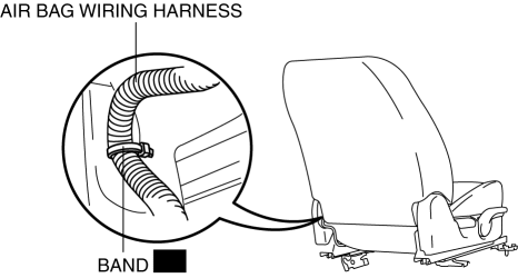 Mazda 2. FRONT SEAT BACK COMPONENT REMOVAL/INSTALLATION