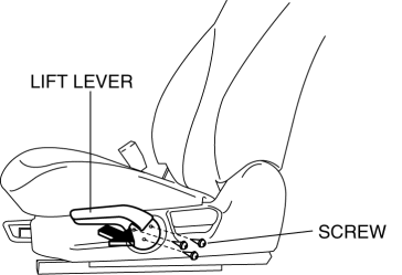 Mazda 2. FRONT SEAT SIDE COVER REMOVAL/INSTALLATION