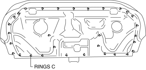 Mazda 2. REAR SEAT CUSHION TRIM REMOVAL/INSTALLATION