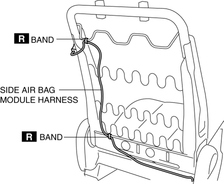 Mazda 2. SIDE AIR BAG MODULE REMOVAL/INSTALLATION