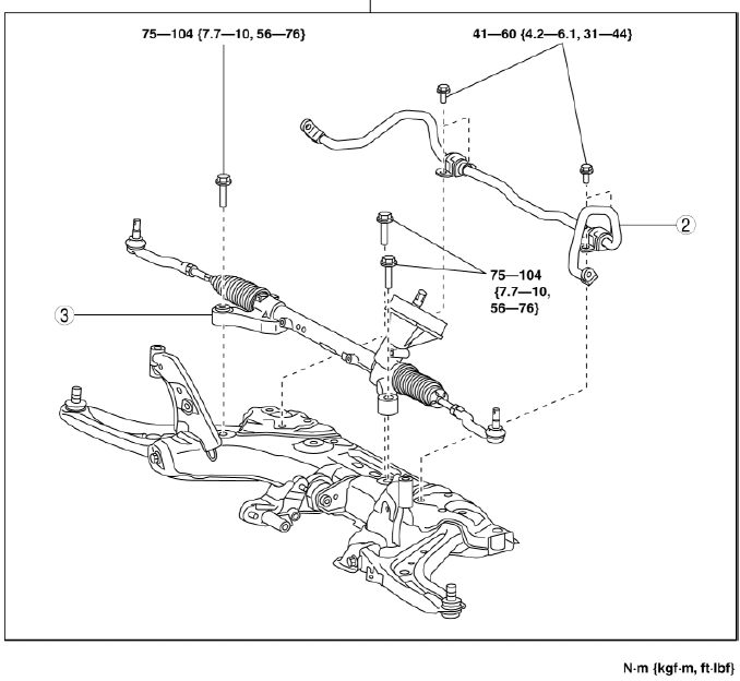 Mazda 2. STEERING