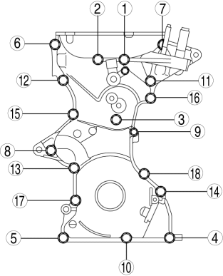 Mazda 2. TIMING CHAIN