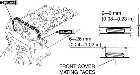 Mazda 2. TIMING CHAIN