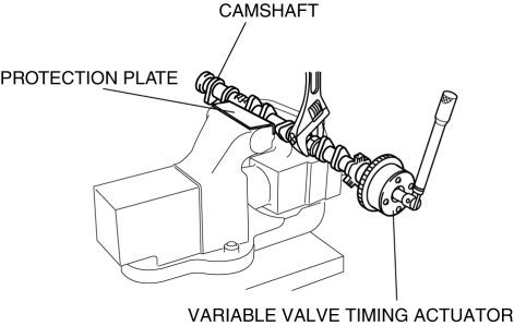 Mazda 2. VARIABLE VALVE TIMING ACTUATOR