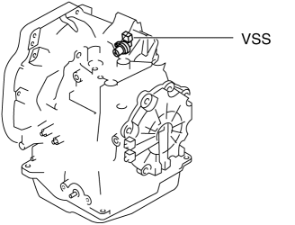 Mazda 2. VEHICLE SPEED SENSOR (VSS)